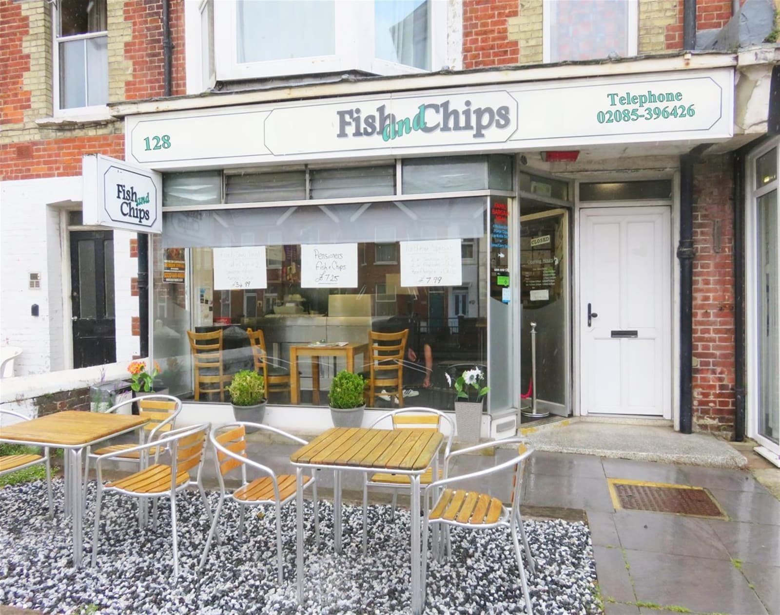 Traditional fish & chip takeaway, Eastbourne residential pitch — Fish & chip shop for sale in Eastbourne, East Sussex