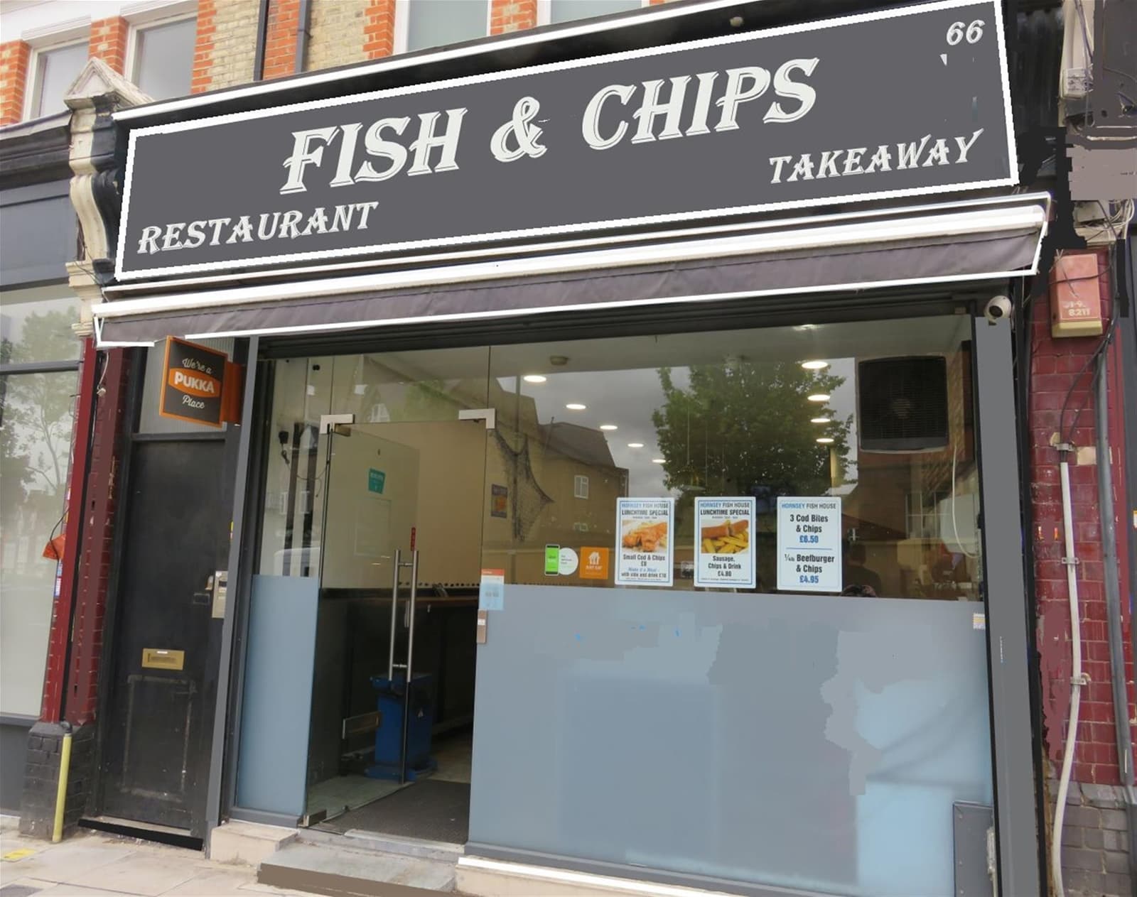 Established fish & chip takeaway, Hornsey north London — Fish & chip shop for sale in Hornsey, Greater London