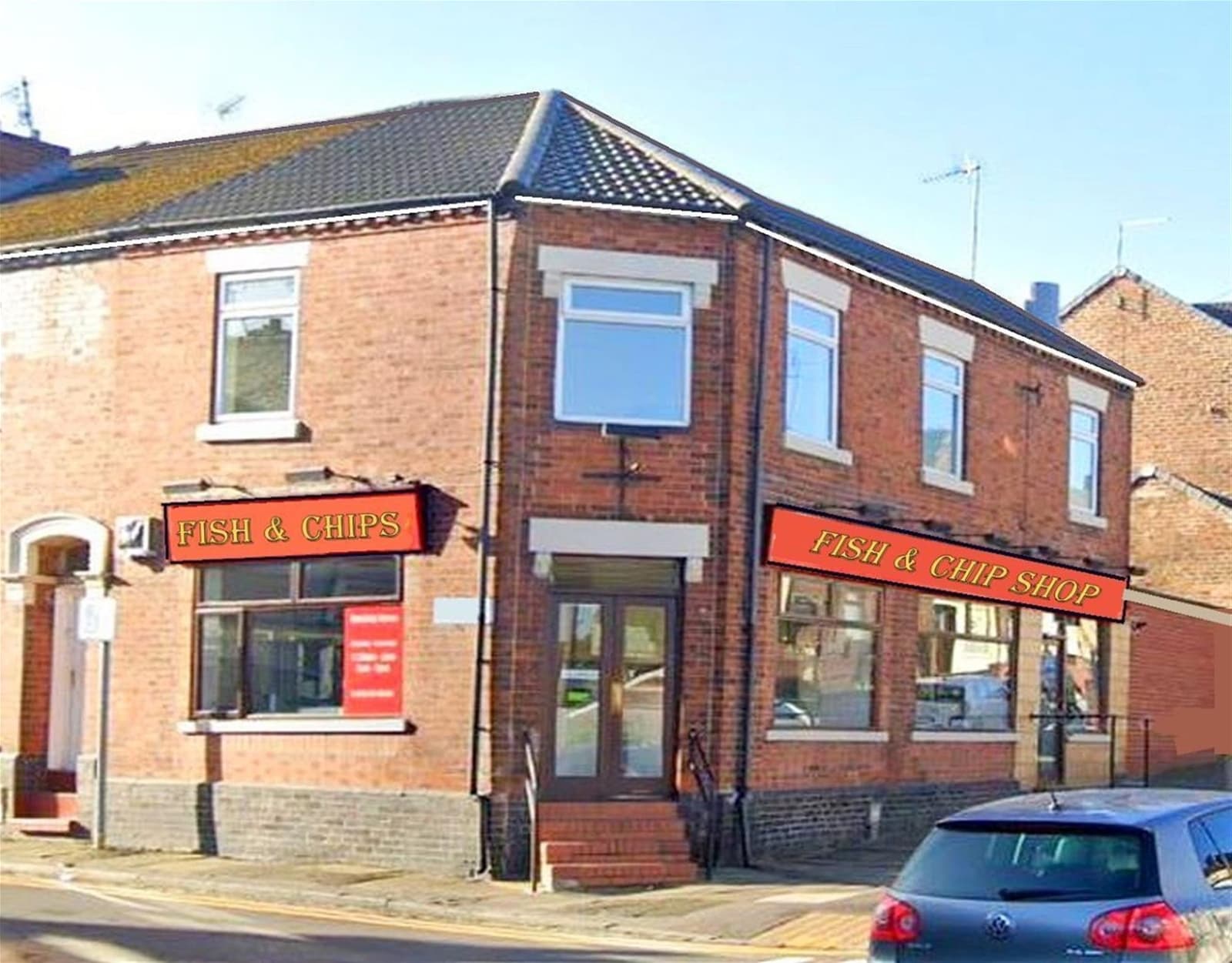 Long-established corner fish & chip shop, Stoke-on-Trent — Fish & chip shop for sale in Stoke-on-Trent, Staffordshire