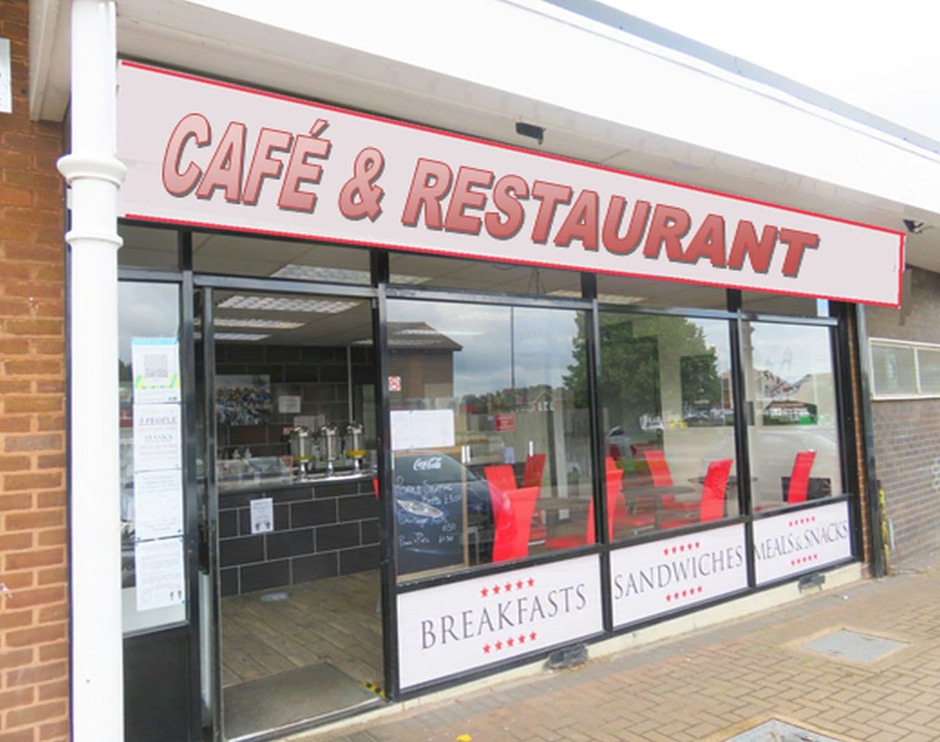 Well established cafe trading from 8.00 am to 2.30 pm serving heavily populated catchment area — Café for sale in Walsall, West Midlands