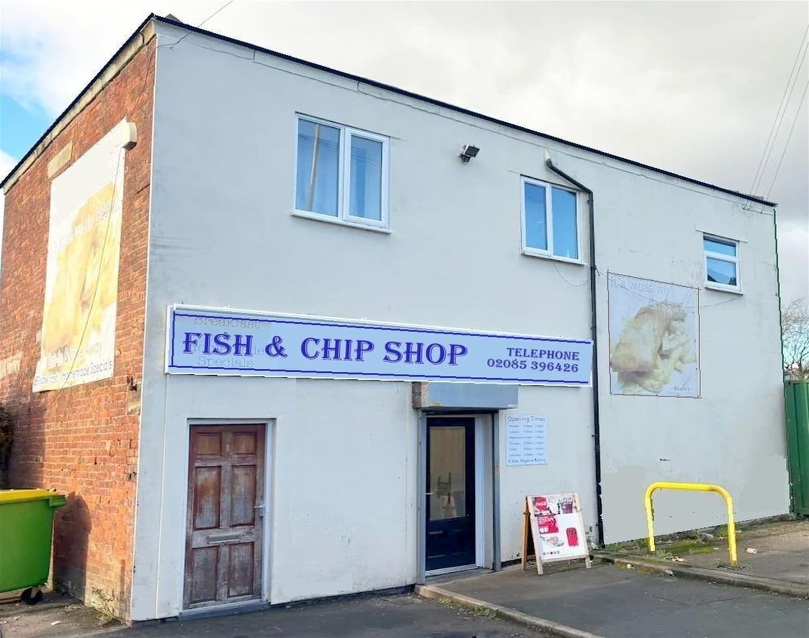 Detached fish & chip shop with restaurant, Wigan town centre — Fish & chip shop for sale in Wigan, Lancashire