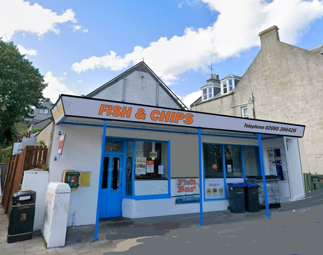 Long Established fully detached High Street purpose built high turnover Fish & Chips Business — Fish & chip shop for sale in Aberdeen, Scotland