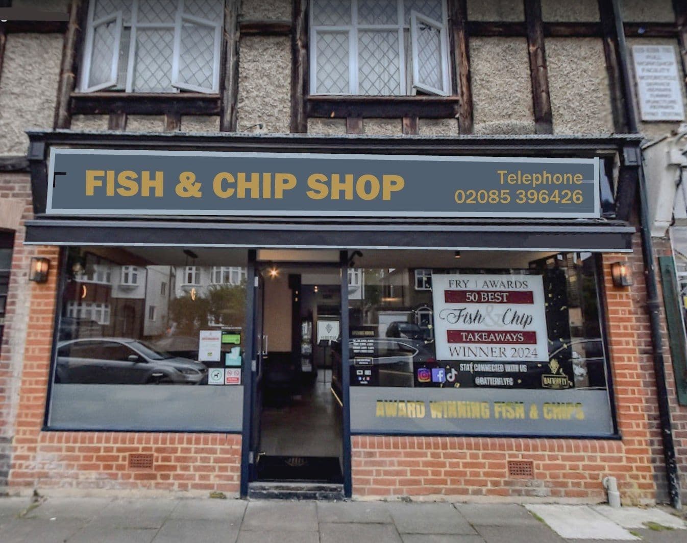 Ultra modern fish & chip shops with potential to take £10,000 per week — Fish & chip shop for sale in Surbiton, Surrey