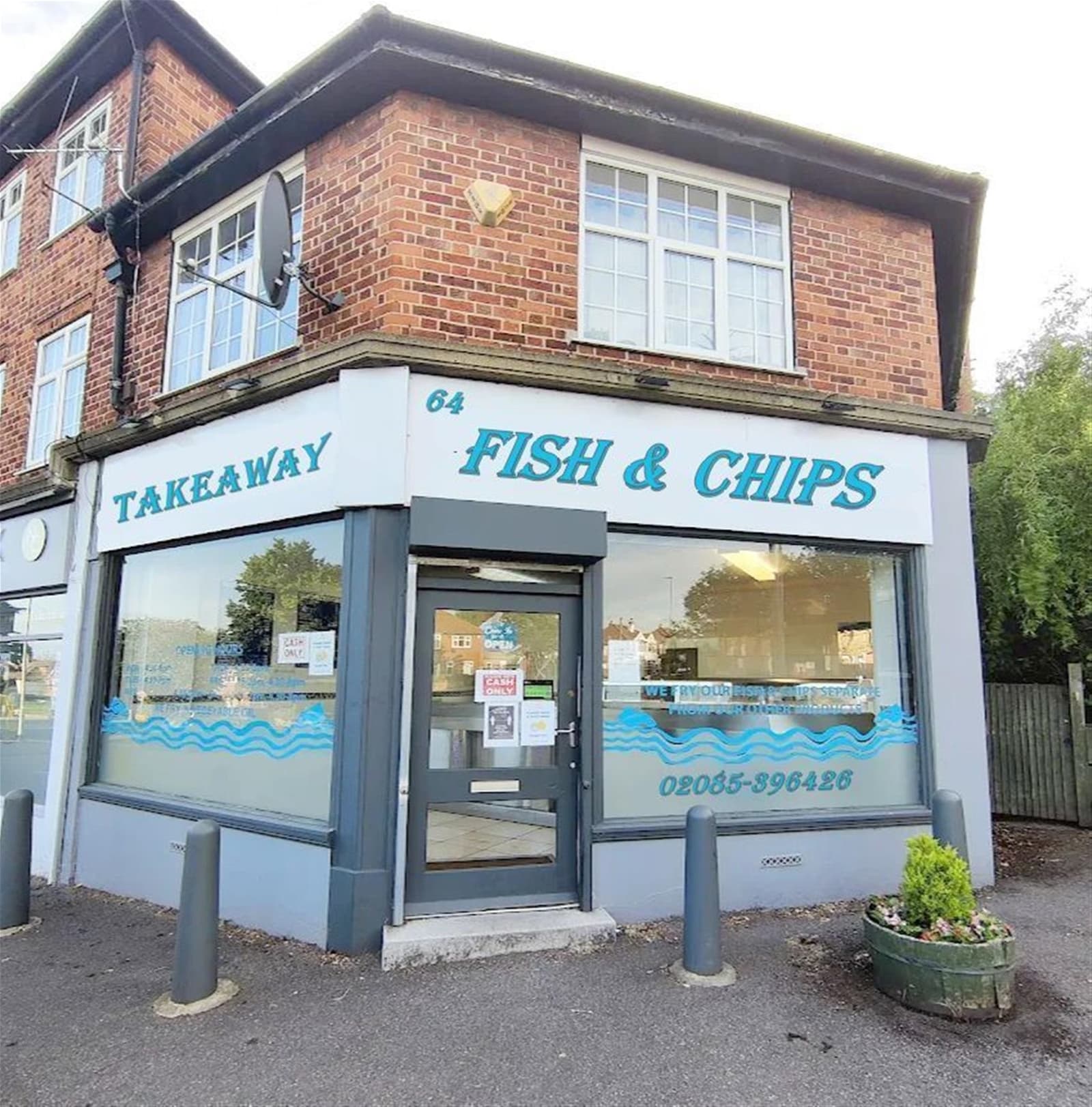 Staff-run fish & chip shop, affluent north Leeds suburb — Fish & chip shop for sale in Leeds, West Yorkshire
