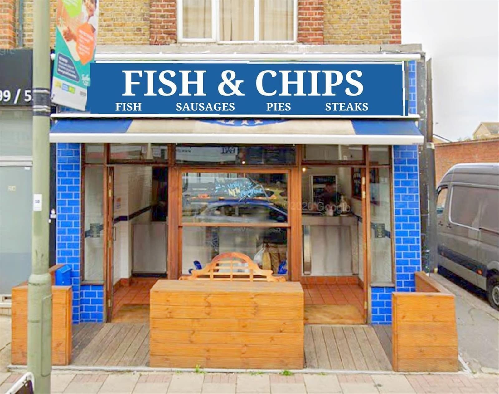 Refurbished fish & chip shop, Friern Barnet — Fish & chip shop for sale in Friern Barnet, Greater London