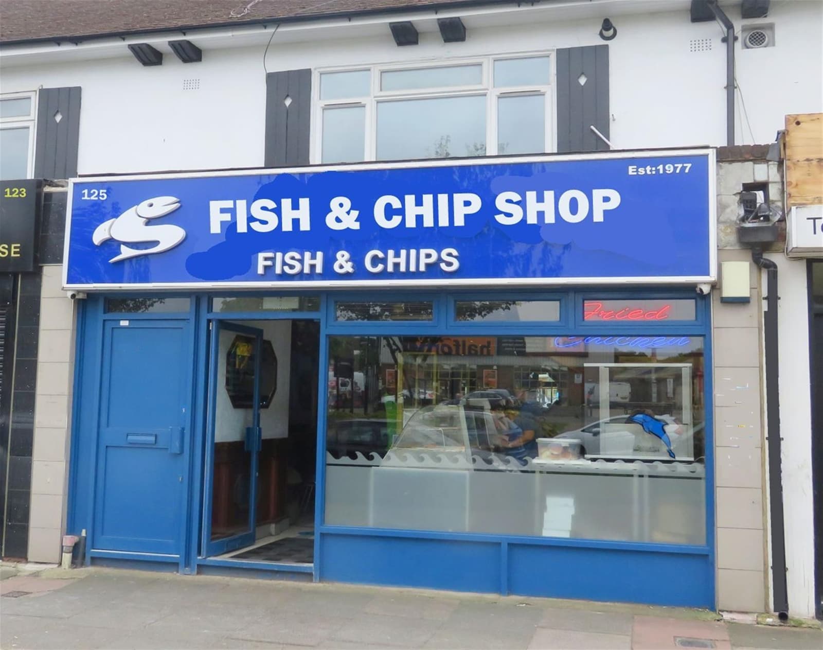 Long-established fish & chip shop, busy Sidcup parade — Fish & chip shop for sale in Sidcup, Kent