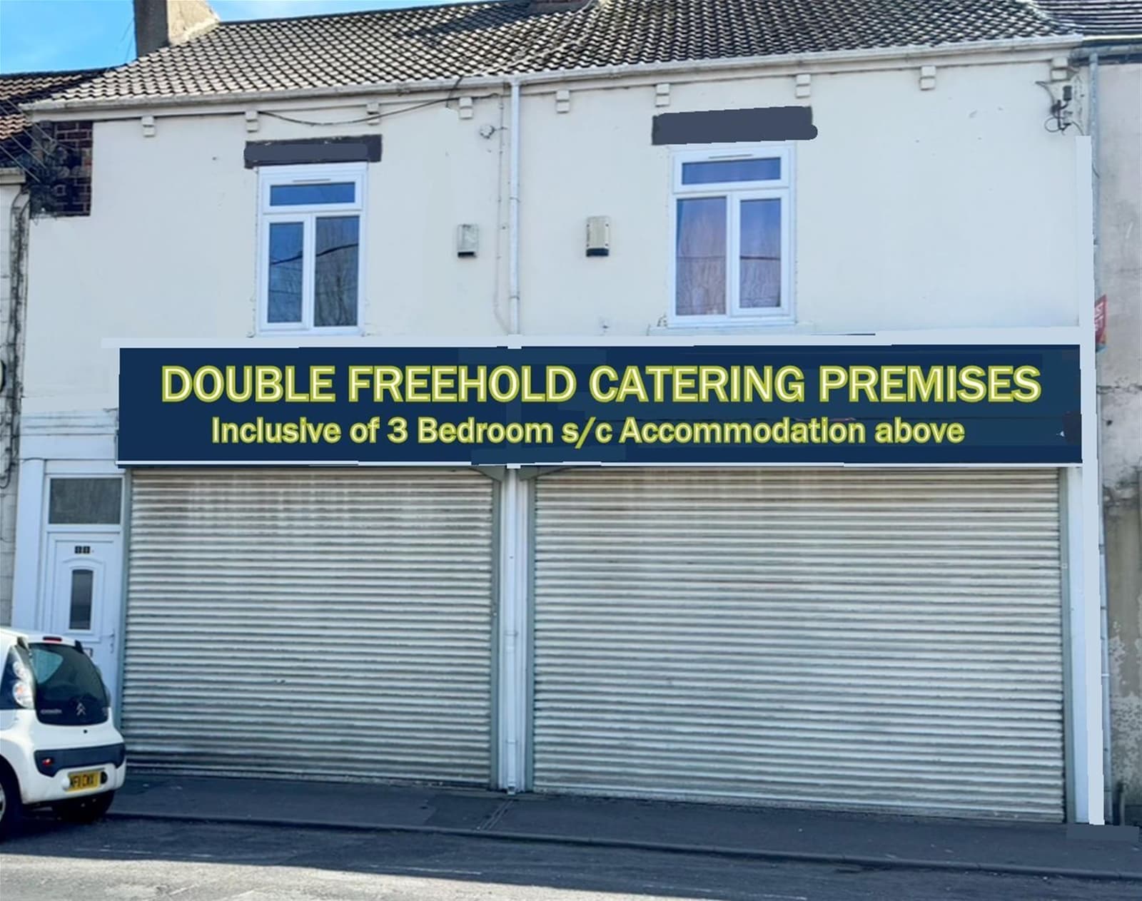 Double freehold takeaway with accommodation, Durham — Restaurant for sale in Durham, County Durham
