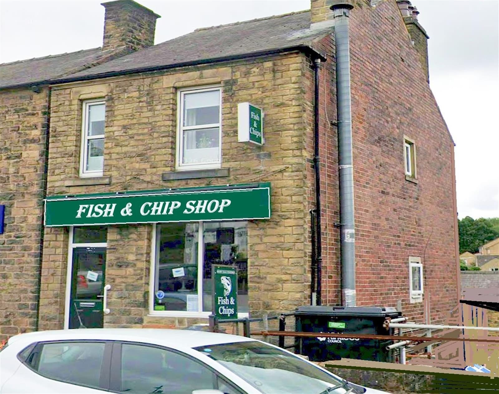 Unopposed fish & chip shop, Denby Dale village — Fish & chip shop for sale in Denby Dale, West Yorkshire