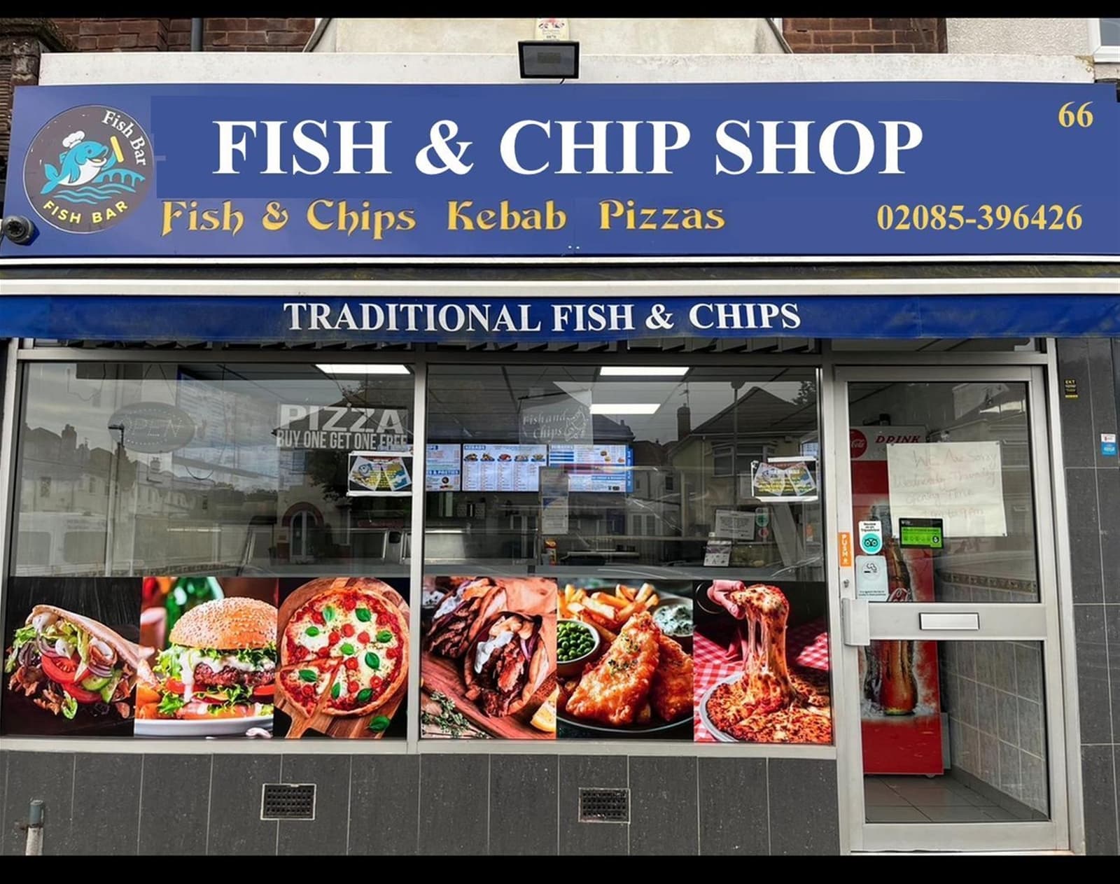 Modern purpose-built fish & chip shop, Birmingham — Fish & chip shop for sale in Birmingham, West Midlands