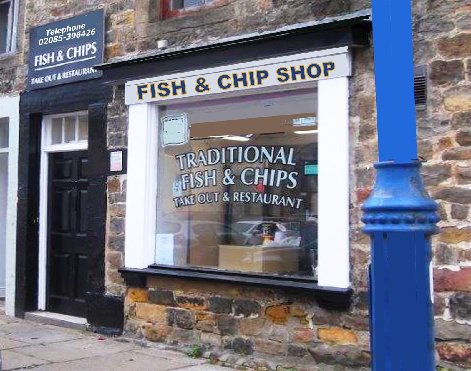 Unopposed fish & chip shop, Masham market square — Fish & chip shop for sale in Masham, North Yorkshire