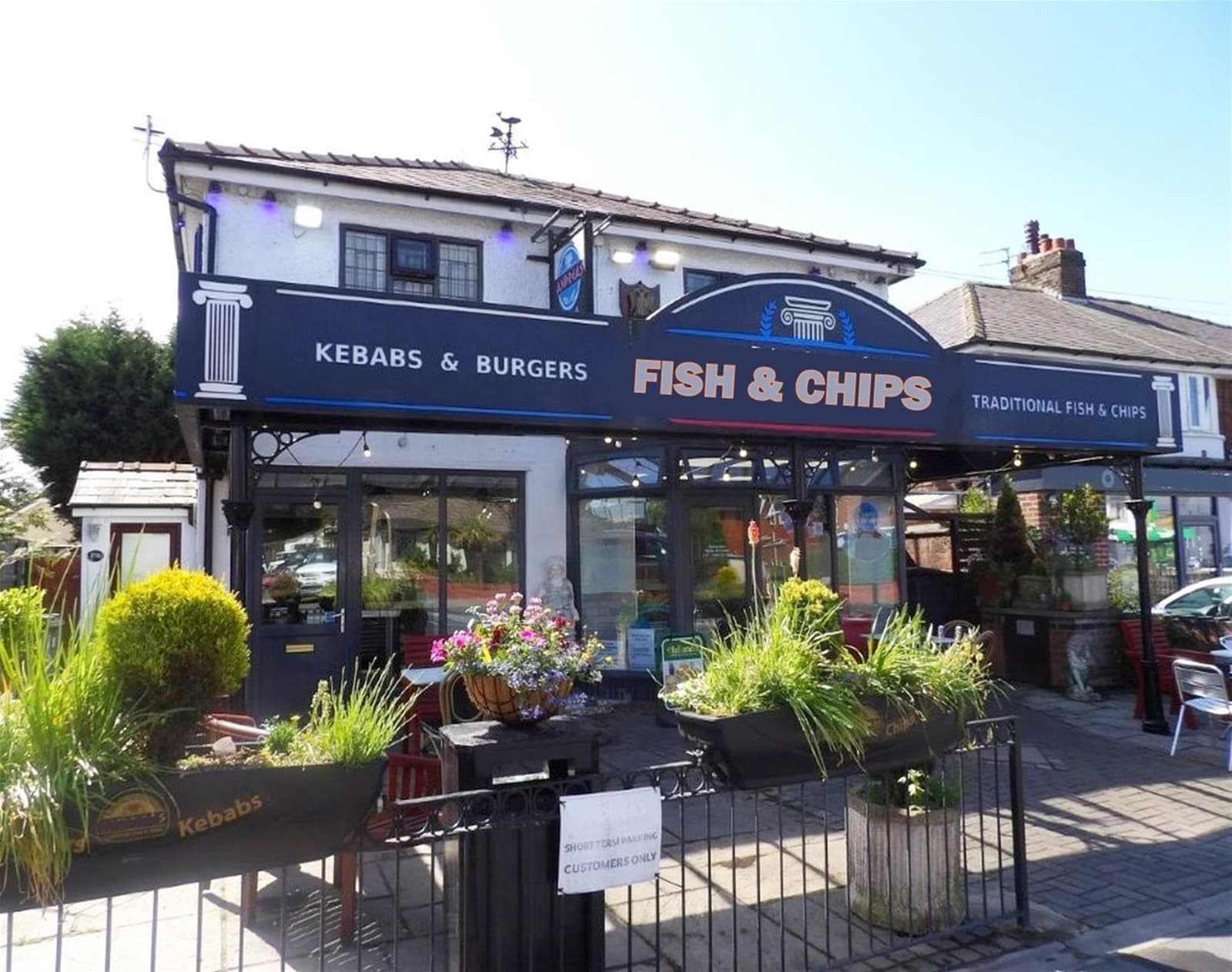 Iconic detached fish & chip shop, Preston area — Fish & chip shop for sale in Preston, Lancashire
