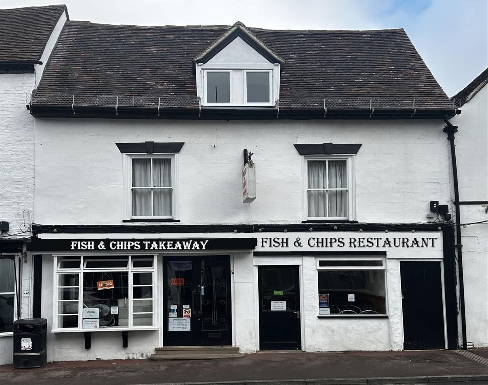 Characterful fish & chip shop, central Worcester — Fish & chip shop for sale in Worcester, Worcestershire