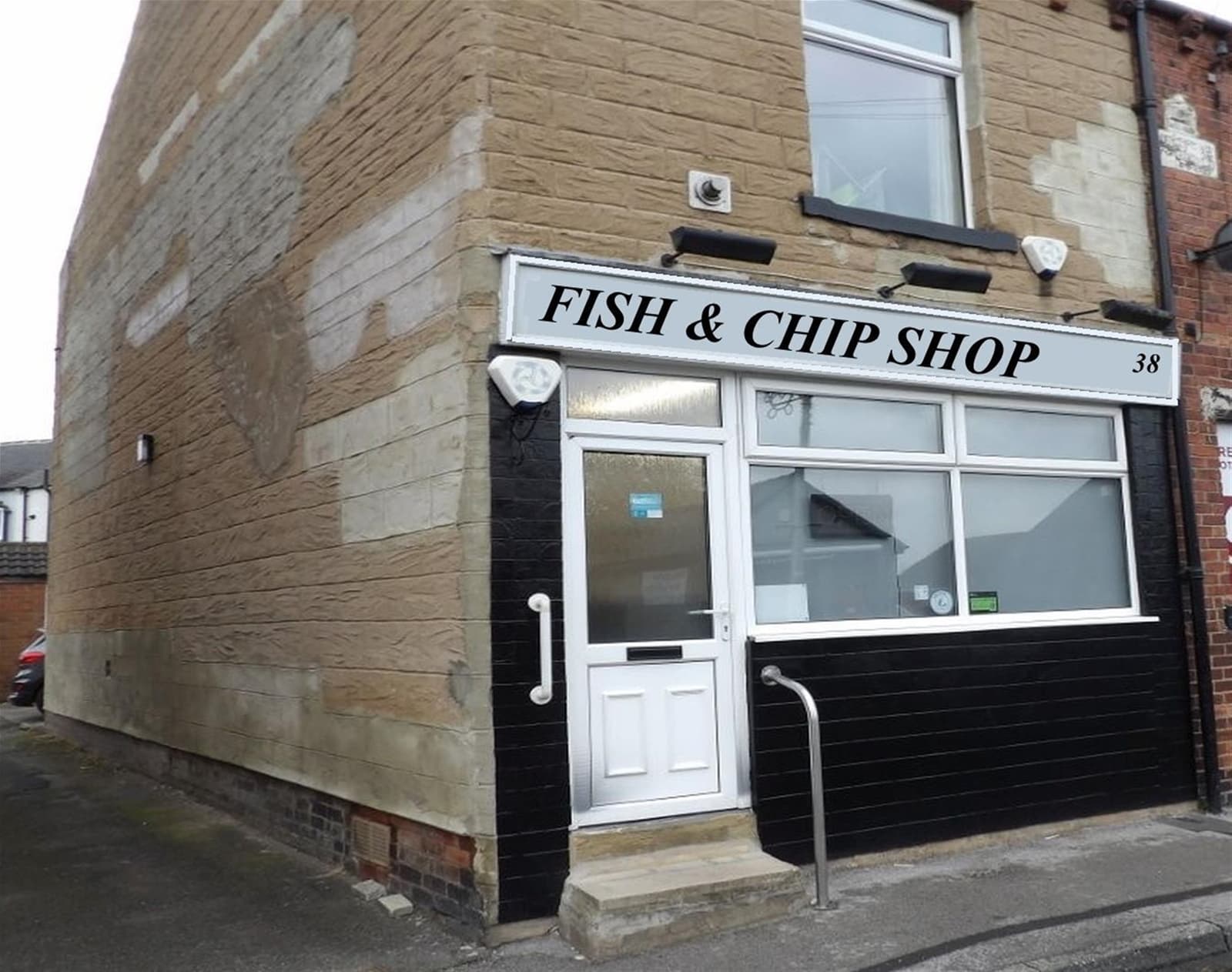 Semi-rural fish & chip shop, Castleford village centre — Fish & chip shop for sale in Castleford, West Yorkshire